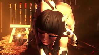 Фермерские заботы - порно видео