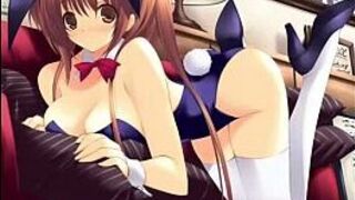 сексуальный фан-сервис хентай микс девушка - порно видео