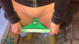 Сперма в трусиках и камшот, подборка - порно видео