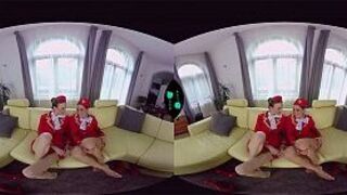 Возбужденные бортпроводники - порно видео